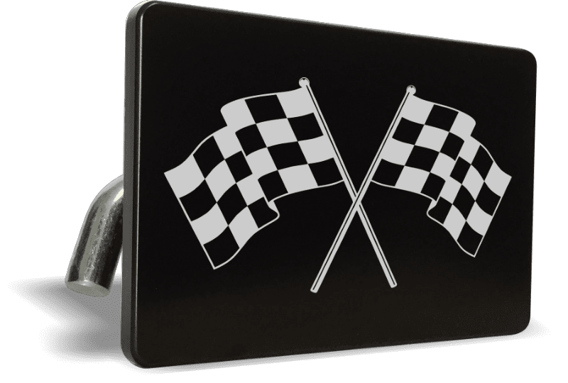 Racing Flags - Tow Hitch Cover